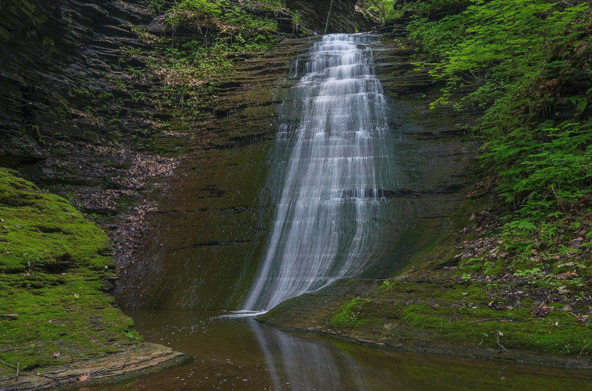 Middle Excelsior Glen Falls, New York, United States World Waterfall
